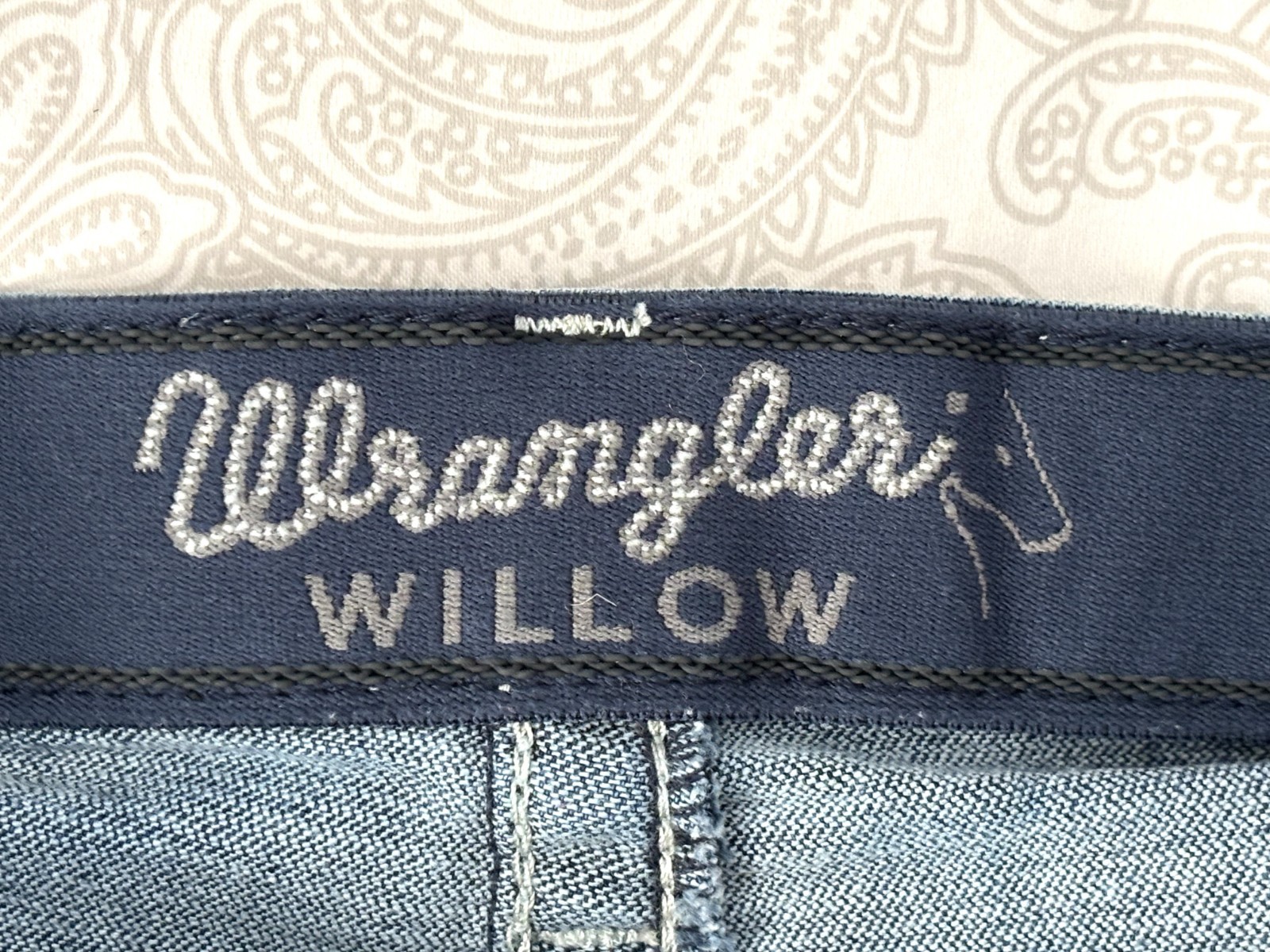 WRANGLER Willow Ultimate Riding Jeans Womens Sz 7 30×32 Rodeo Western Stretch