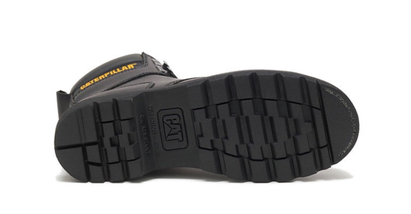 Caterpillar Men’s Second Shift Steel Toe Work Boot P89135 Black Boots Medium