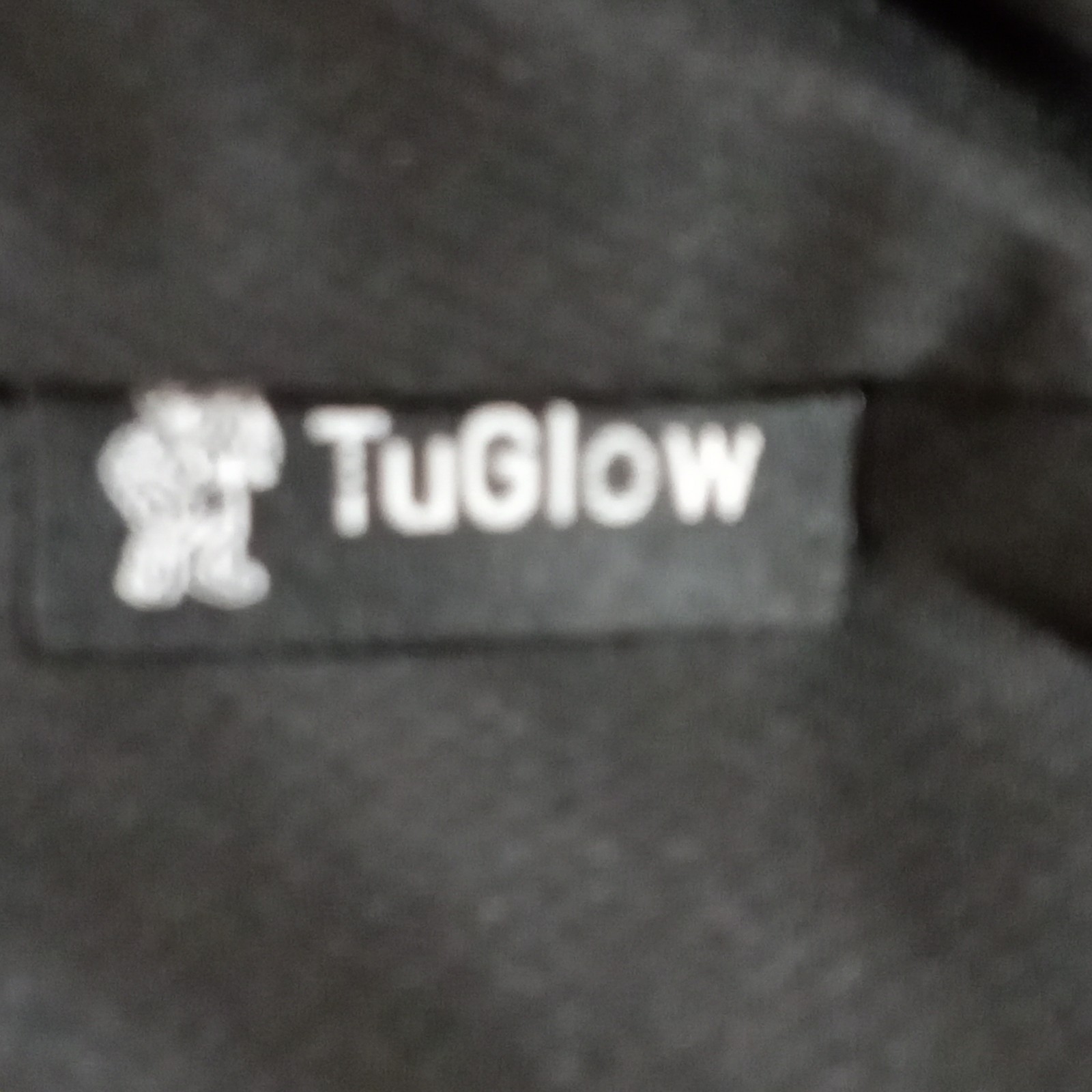 TuGlow Black Hoodie Pullover Long Sleeve Sweatshirt Size XL