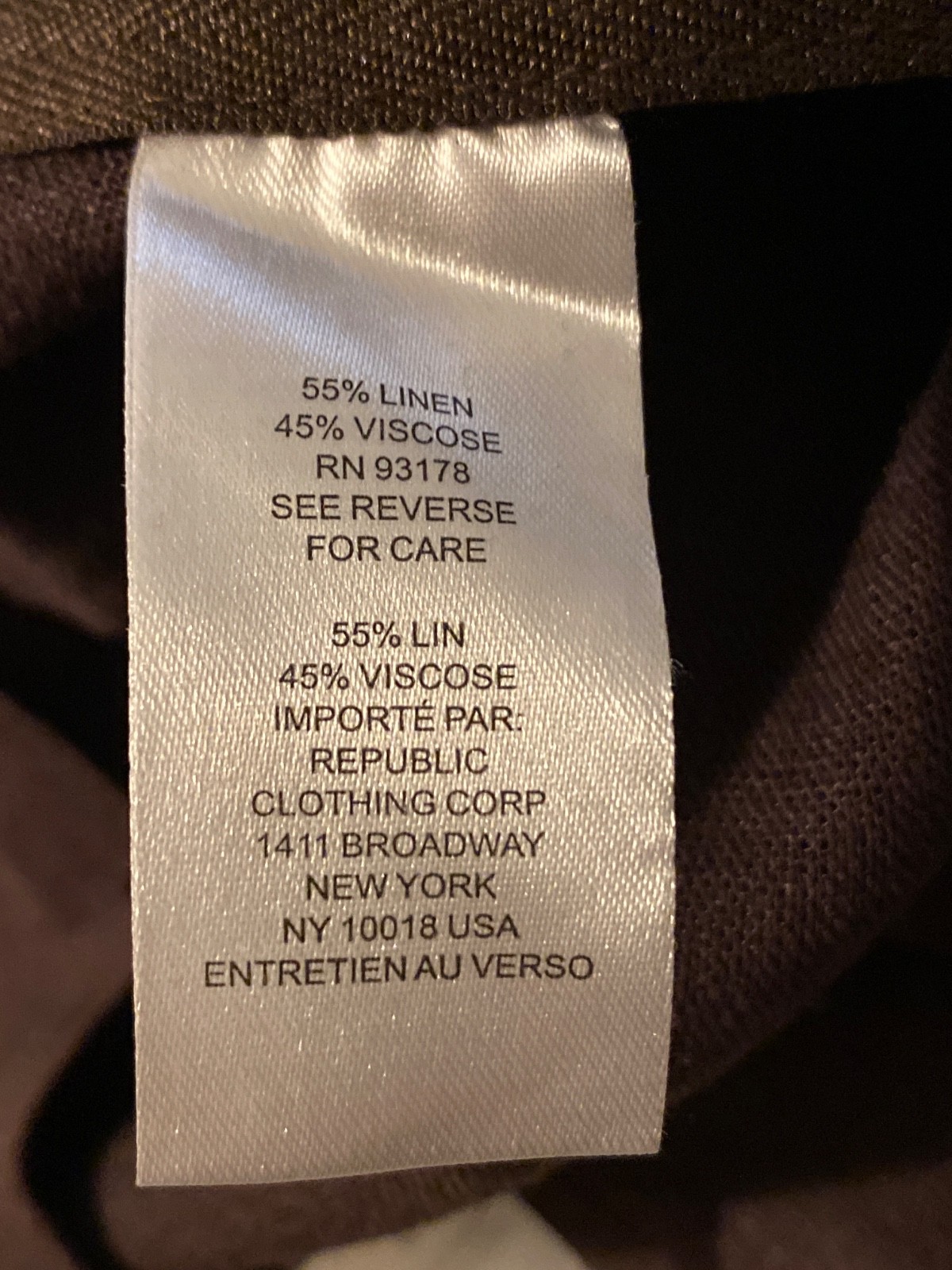 Elie Tahari linen blend a line midi skirt brown 8 NWOT