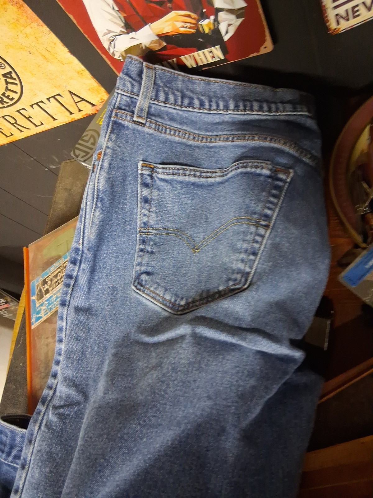 Levi’s 541 Athletic Taper Fit Jeans Red Tab Stonewash 36×30