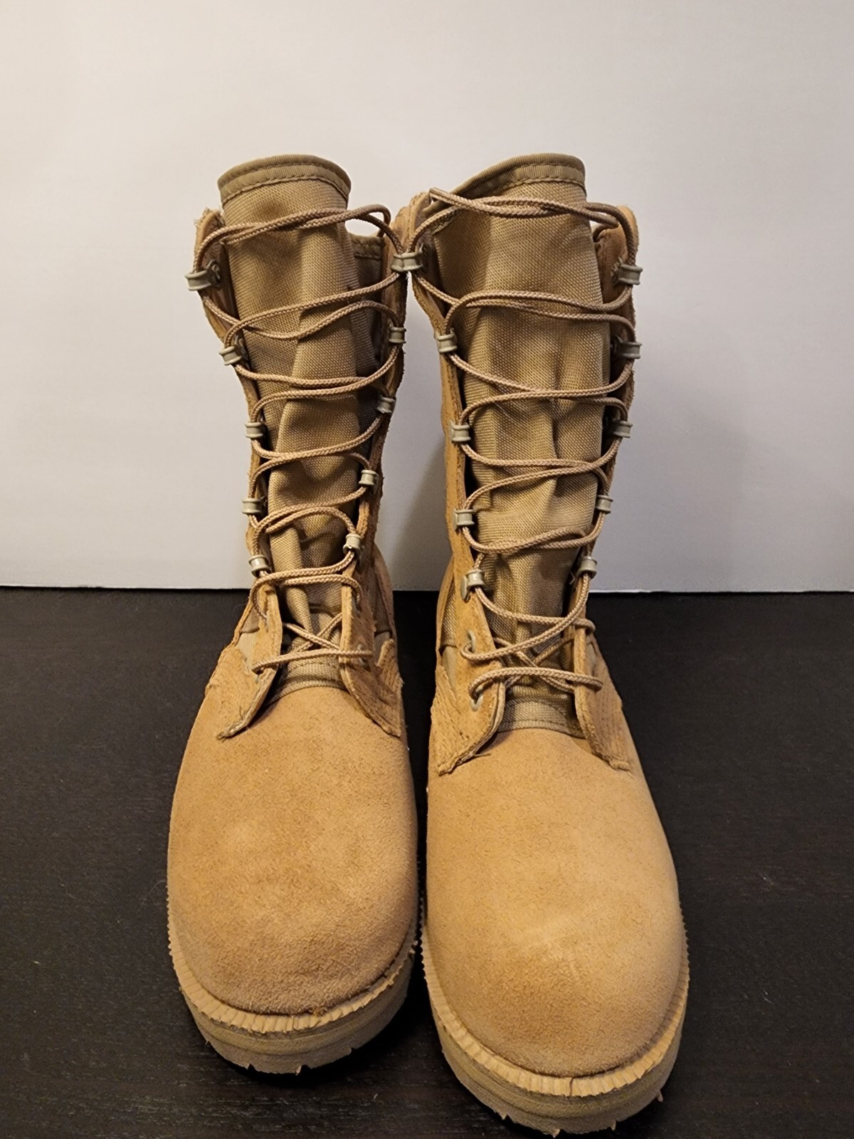 Belleville Women 5.5 W Army Hot Weather Combat Boots Tan Vibram Military New