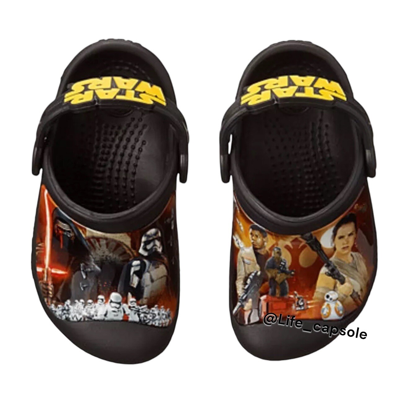 Size C4-5C Crocs STAR WARS Clog Disney Croslite Slip-On Clog Kids 202172-90H NWT