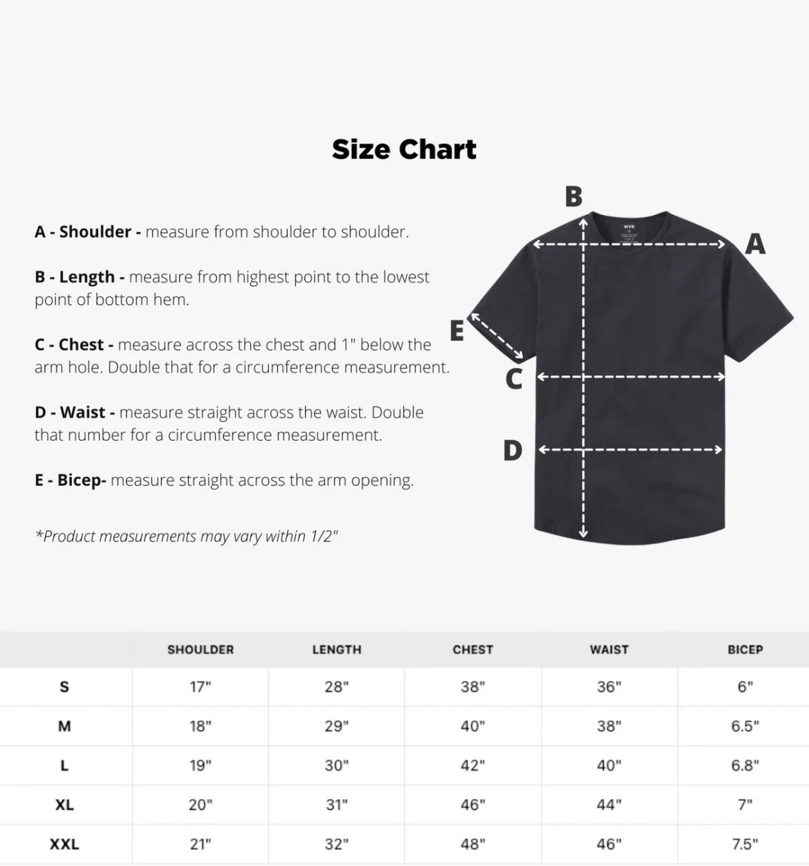 🔥 WYR WEAR Premium T-Shirt Bundle – XL – 5 Piece Lot 🔥Free shipping Best Price