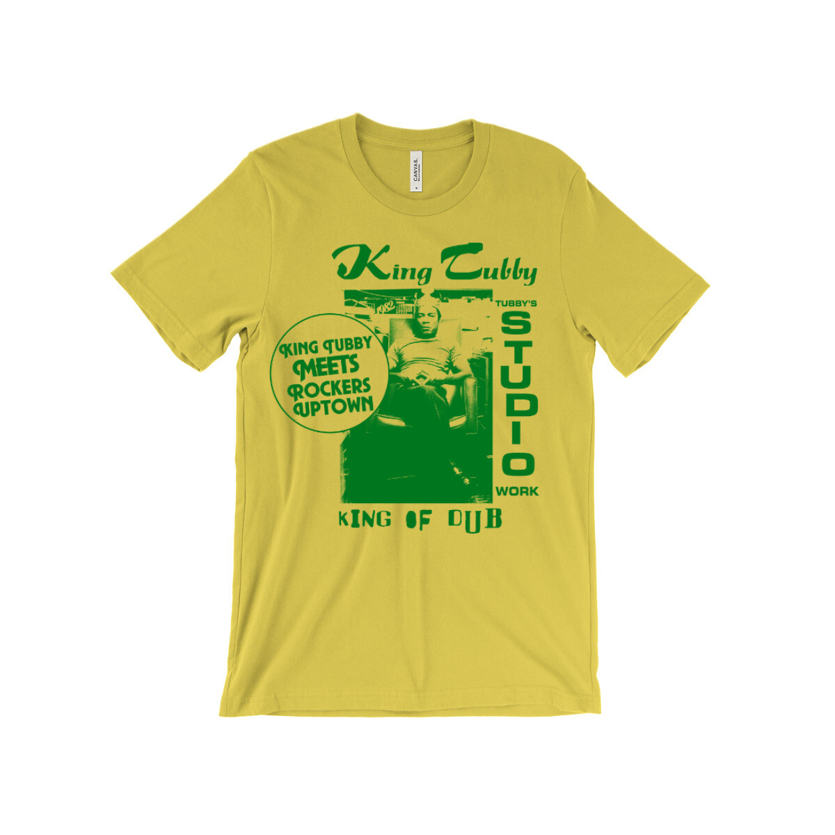 King Tubby T-Shirt – Meets Rockers Uptown King Of Dub – Lee Scratch Perry Reggae