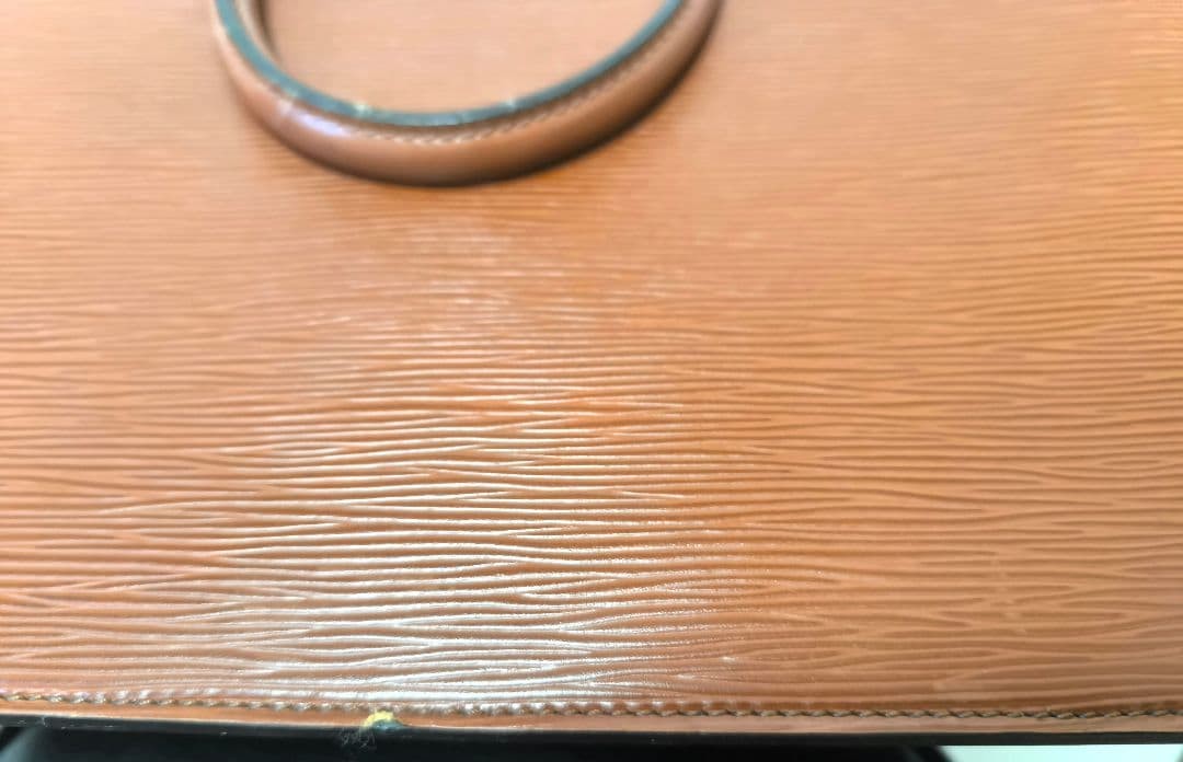 Louis Vuitton Epi Riviera M48183 Leather Brown Handbag