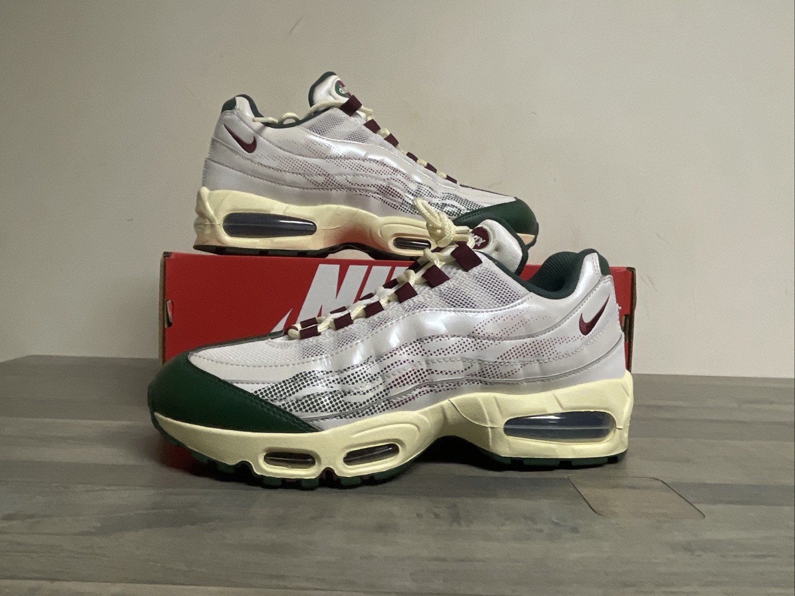 Nike Air Max 95 Big Bubble SE IR5900-030 Phantom Fur Alabaste Men’s Size 9 NEW