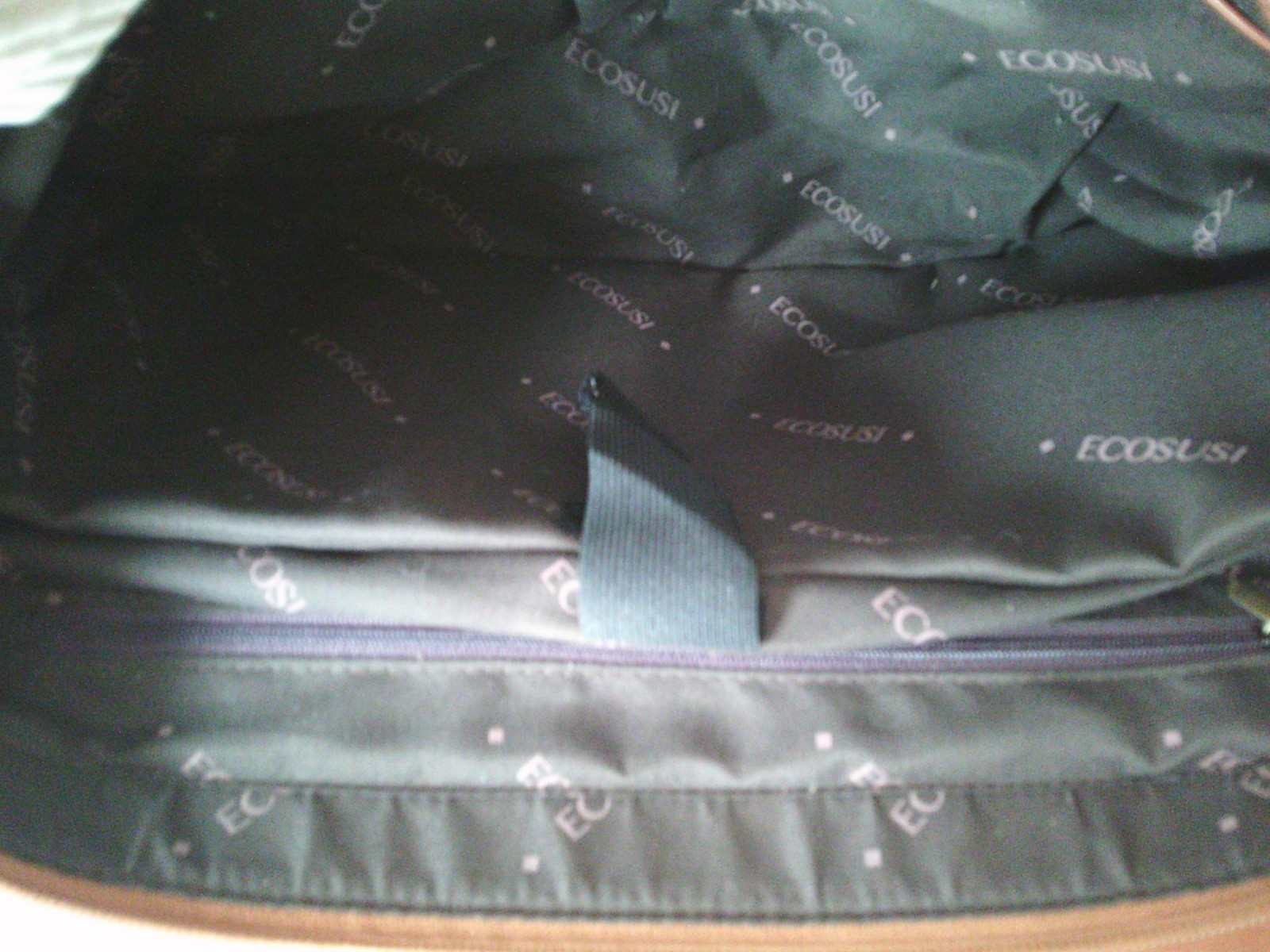 ECOSUSI VEGAN LEATHER VINTAGE BRIEFCASE