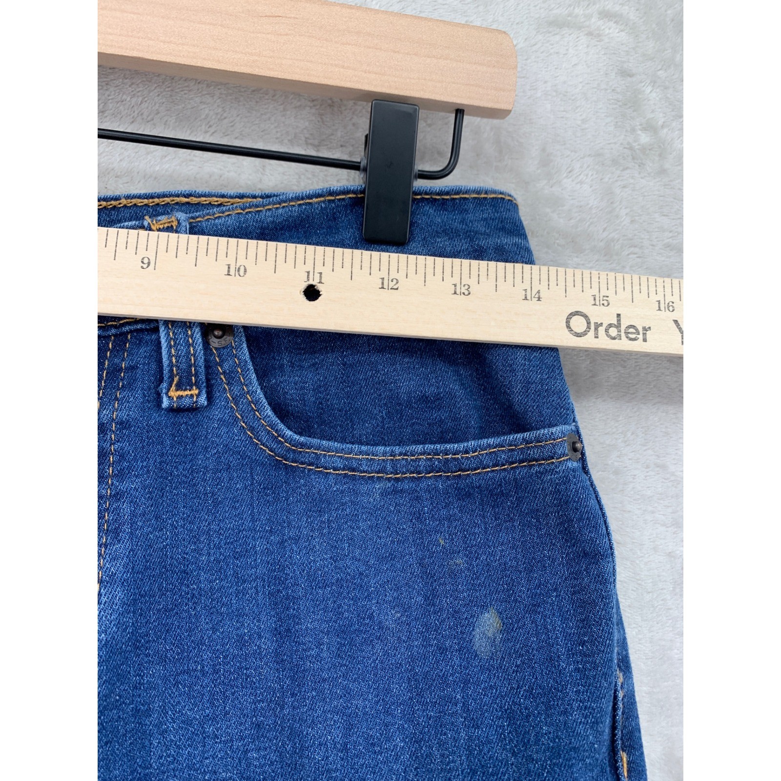 Levis 511 Jeans Mens 28×30 Blue Slim Fit Straight Medium Wash Denim Pants