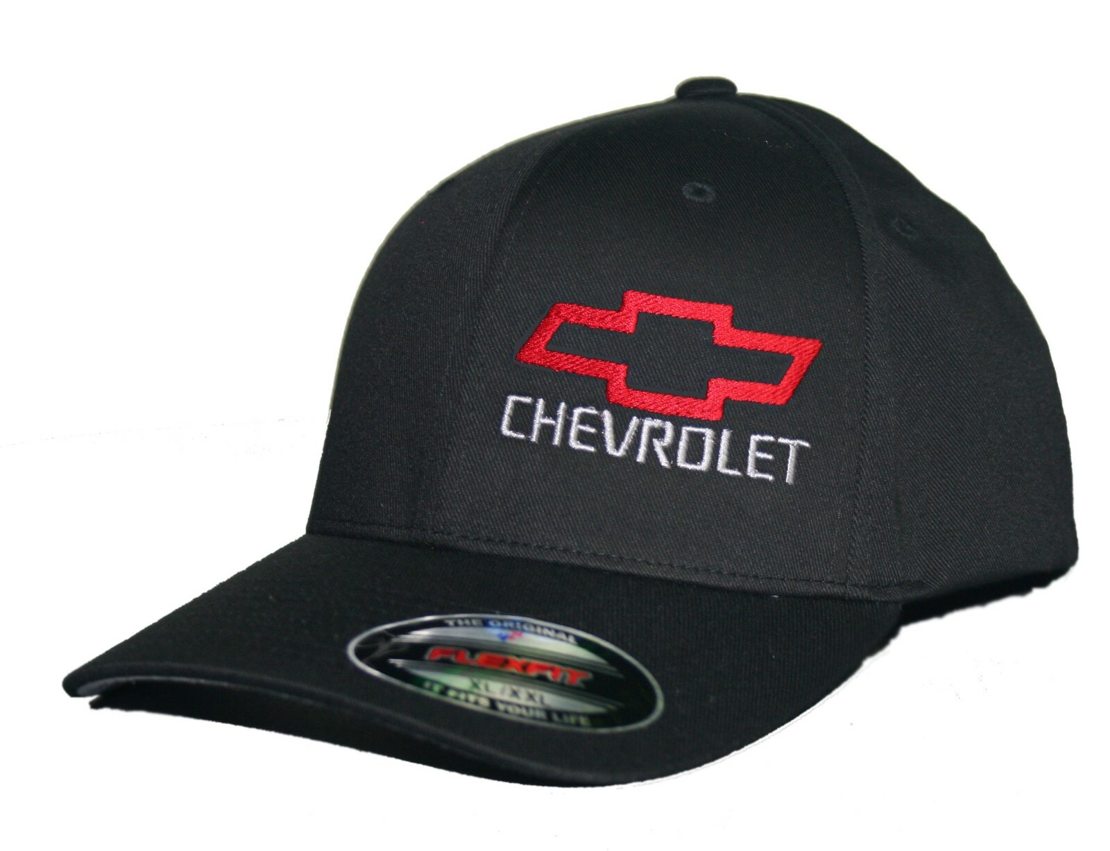 Bowtie hat cap fitted flexfit curved bill chevrolet chevy