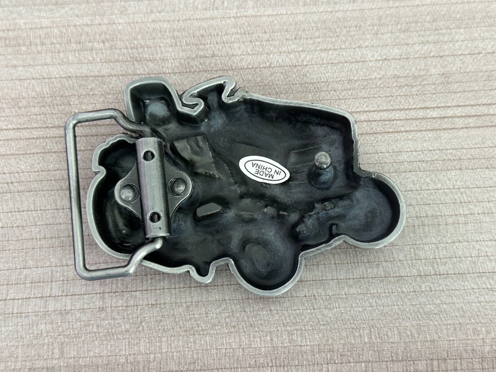 Lawn Tractor Silver Belt Buckle 3.25″ x 2.25″