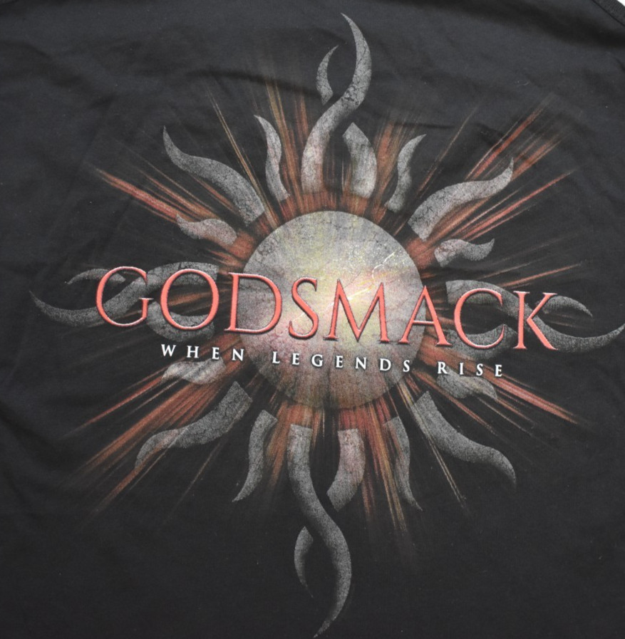 Godsmack When Legends Rise Sun Logo Womens Racerback Tank Top Shirt New Small