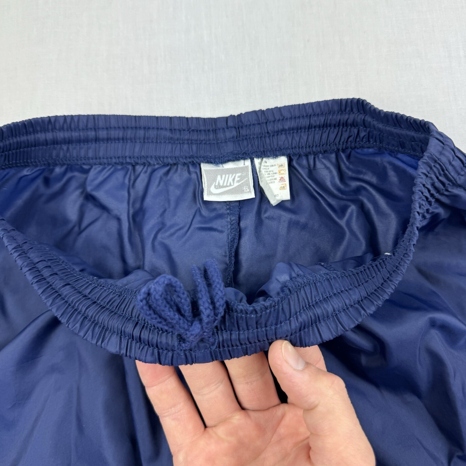 Vintage Nike Track Pants Adult Small Blue Athletic Casual Sports 90s American