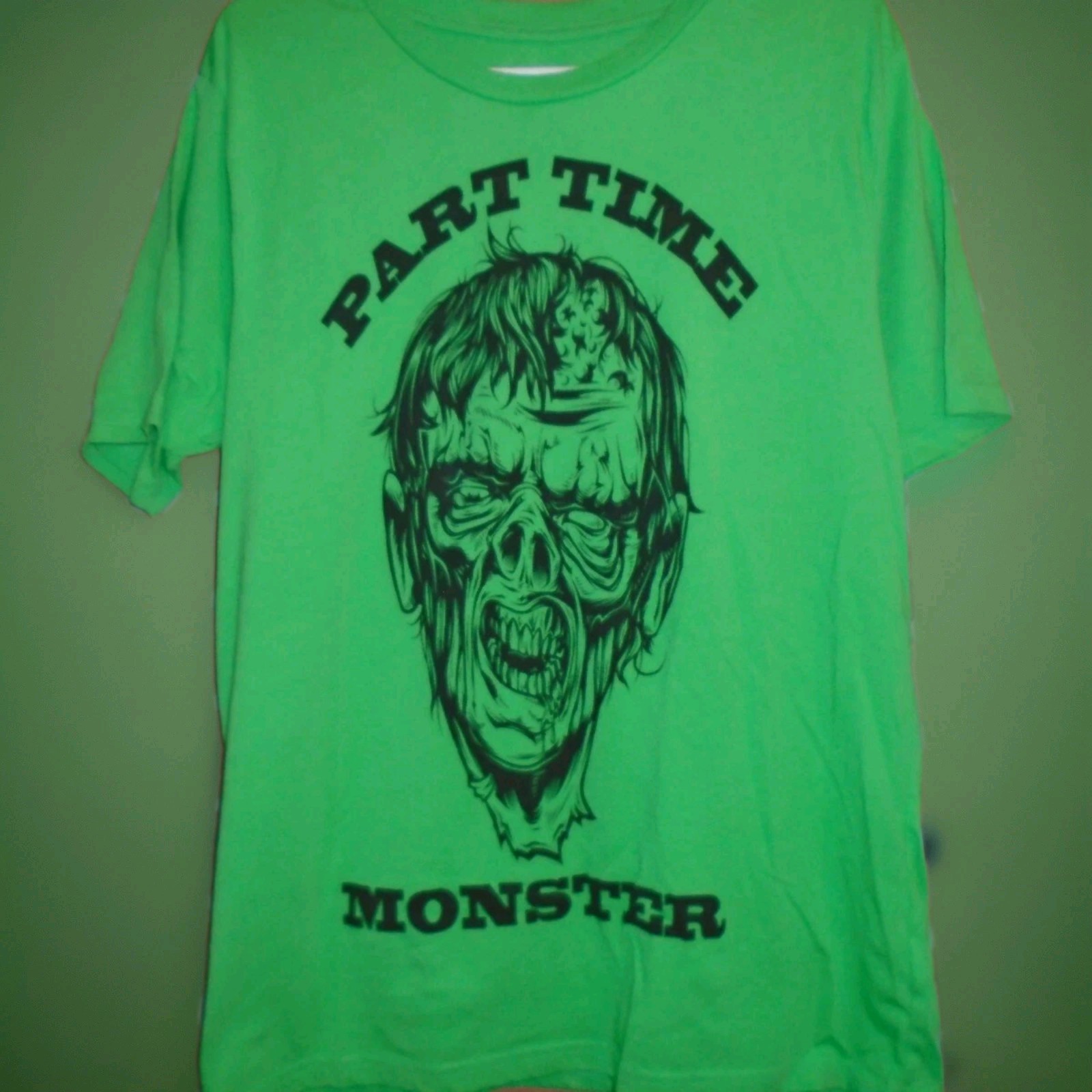 PART TIME MONSTER TSHIRT BY ADTN ADULT XLARGE