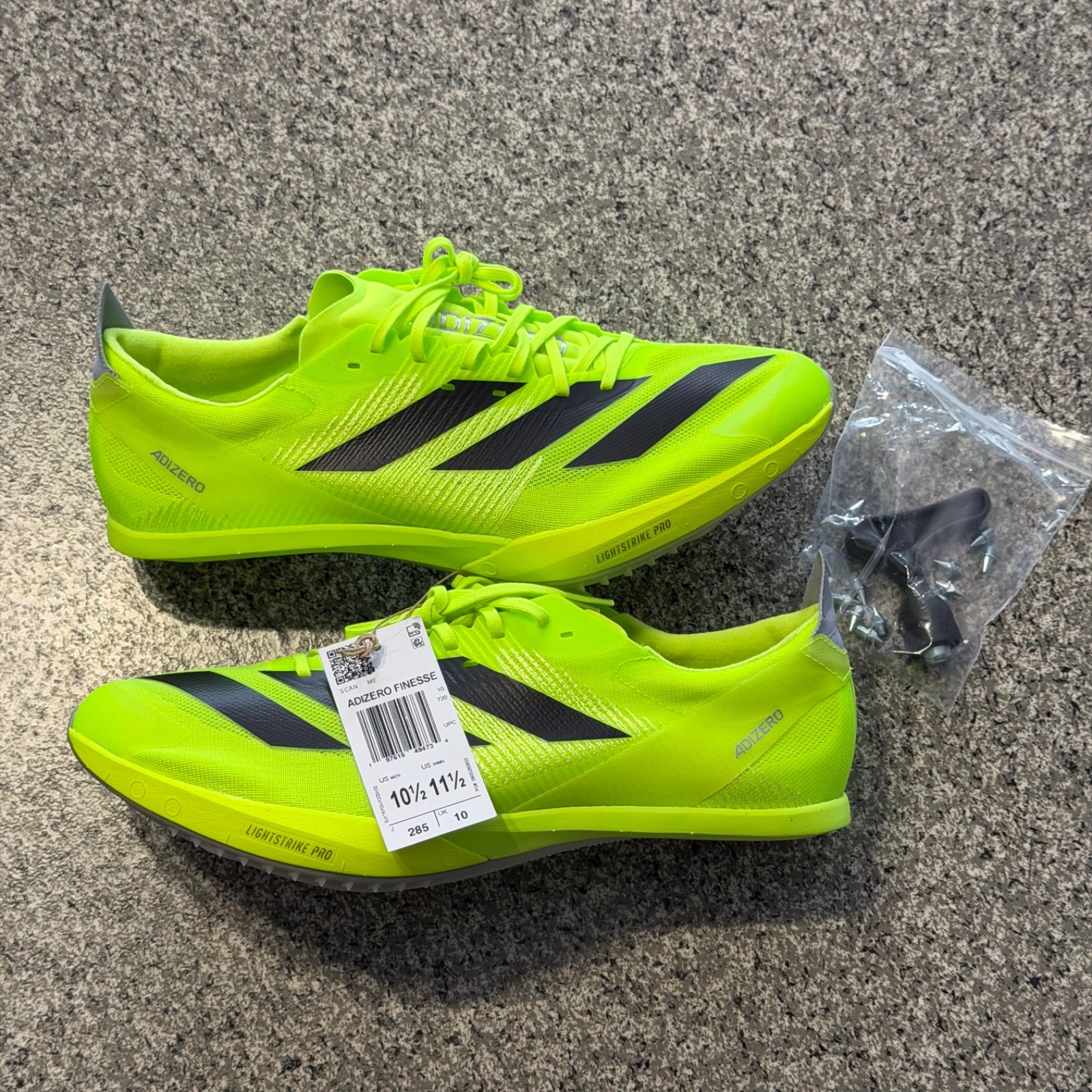 Adidas Adizero Prime Sp 3 Strung Track Spikes Mens 9.5 Lucid IH5800