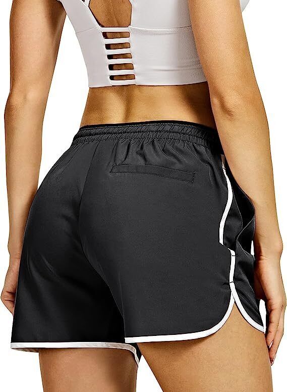 Women Running Gym Shorts Lounge, Workout , Yoga, or School. Comfy with Pockets