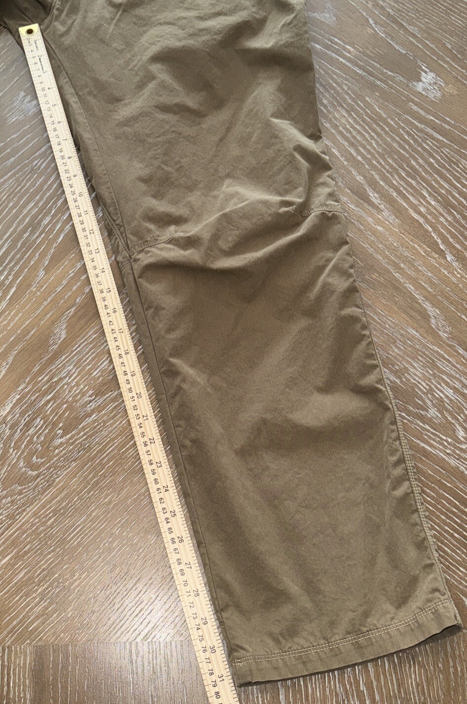 Cabelas 40×32 BROWN 6 Pocket Hiker Cargo Pants Mens Cotton/Nylon/Poly EXCELLENT