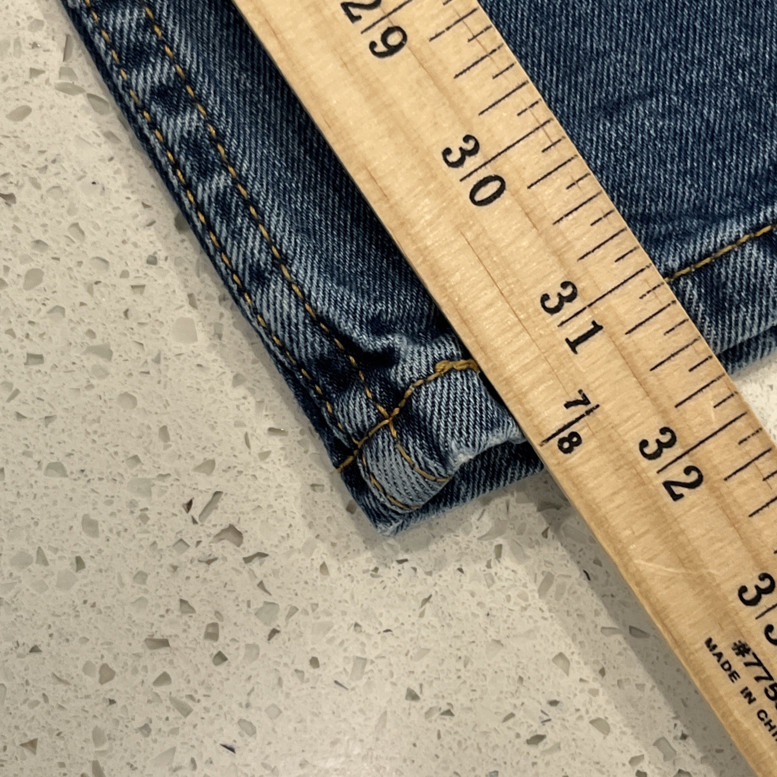 Levi’s 527 Slim Bootcut Jeans Mens 36/32 Blue Denim Workwear Casual Western
