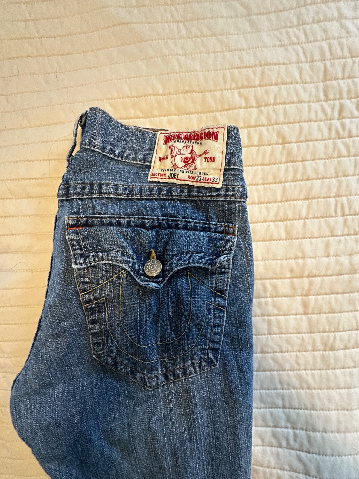 True Religion Jeans Men’s Joey 33