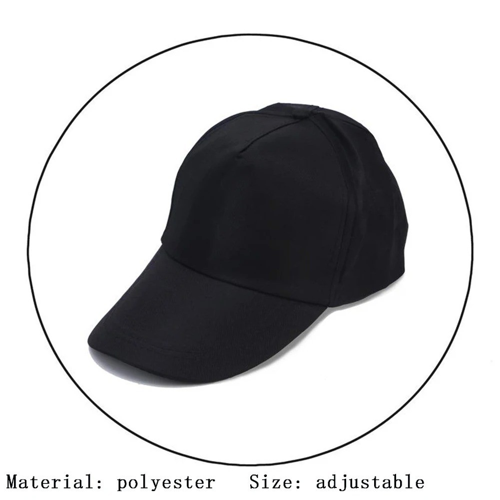 Plain Adjustable Military Solid Washed Cotton Polo Style Baseball Cap Caps Hat