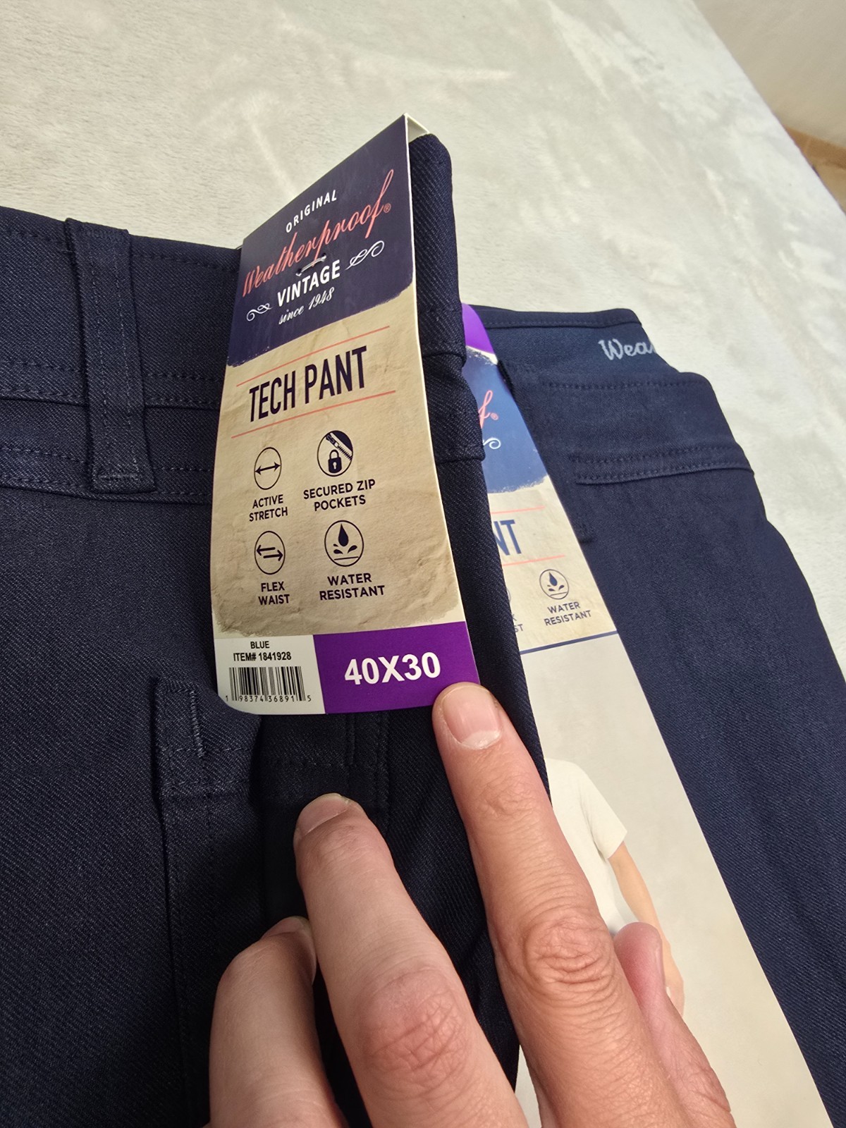 Weatherproof Vintage Tech Pants Mens Straight Fit Stretch Flex Pick Size Color