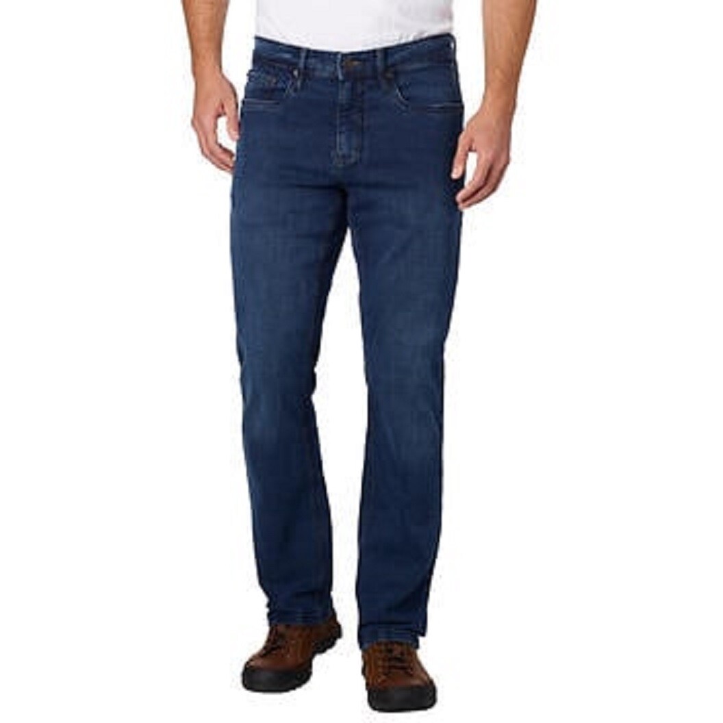 New Urban Star Men’s Relaxed Fit Jeans Straight Leg Stretch Great Gift NWT