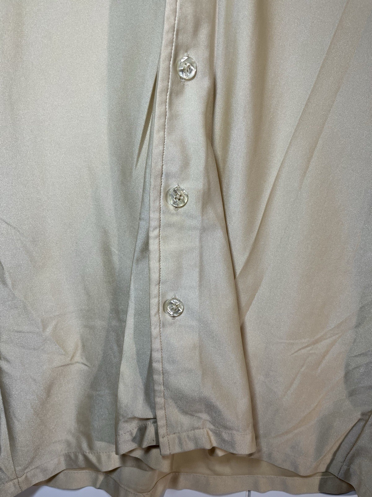 VTG 1960s Mens Disco Shirt Large Point Collar Portofino Countess Mara Jack Henry