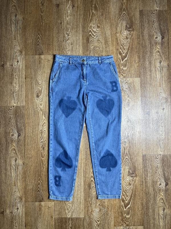 Women Moschino Boutique Jeans Navy 32 / XL