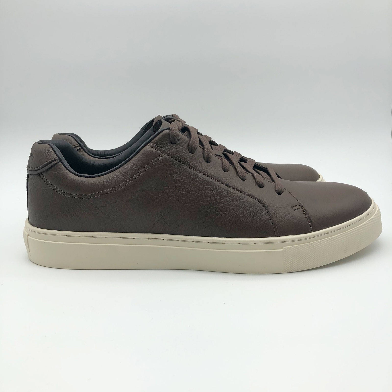 Cole Haan Mens Jensen Low-Top Casual Sneakers US 9 M EU 42 Brown Leather NIB