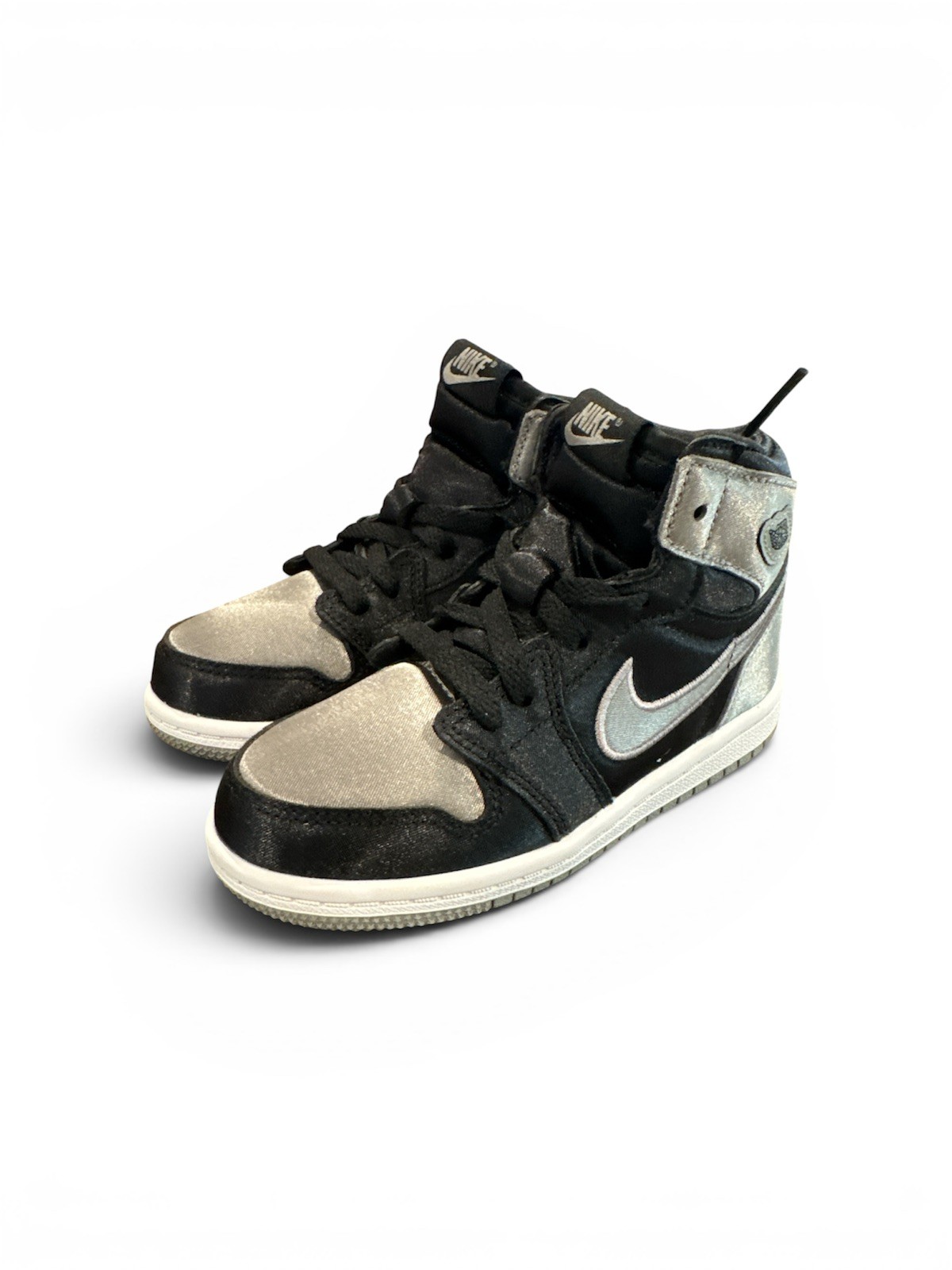 Nike Jordan 1 Retro High OG TD High Top Black Medium Grey Size 9c FD5305-010