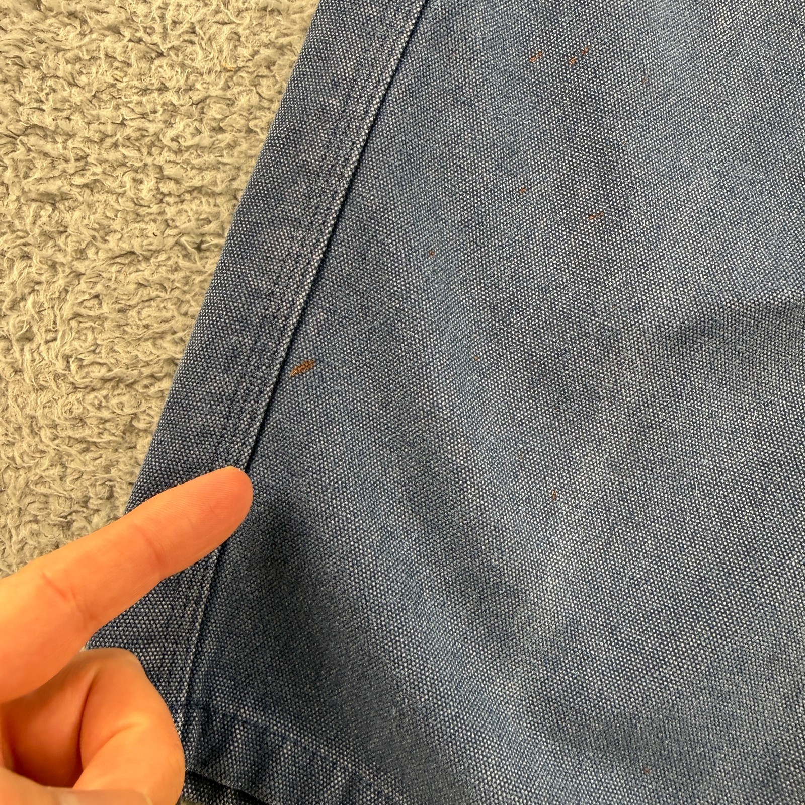 Patagonia Iron Forge Hemp Canvas 5-Pocket Pants Size 30×28 Regular Stone Blue