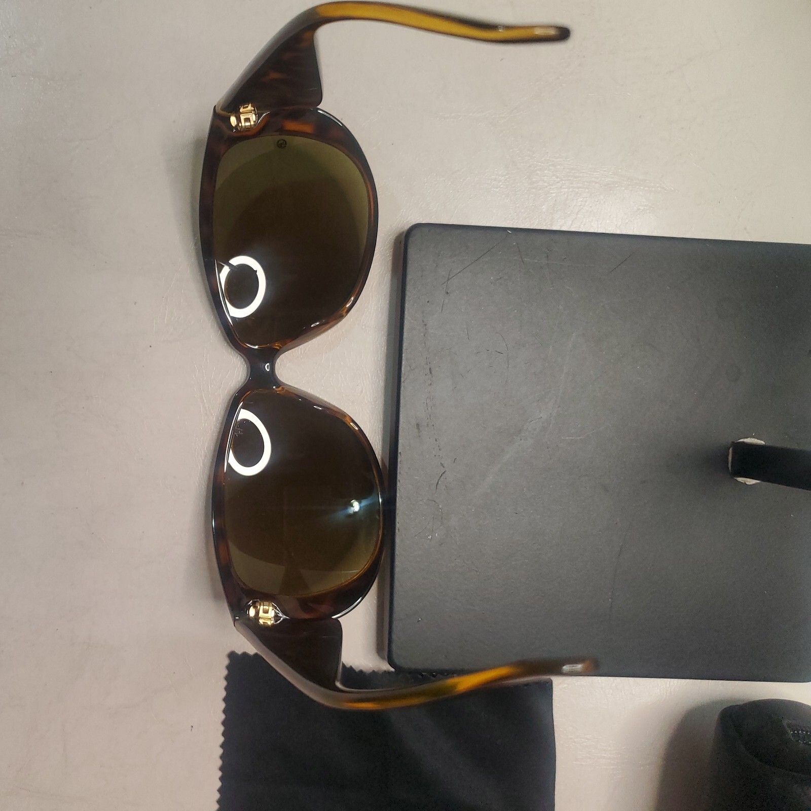 Preowned Giorgio Armani Sunglasses. Wide High Bridge Fit.