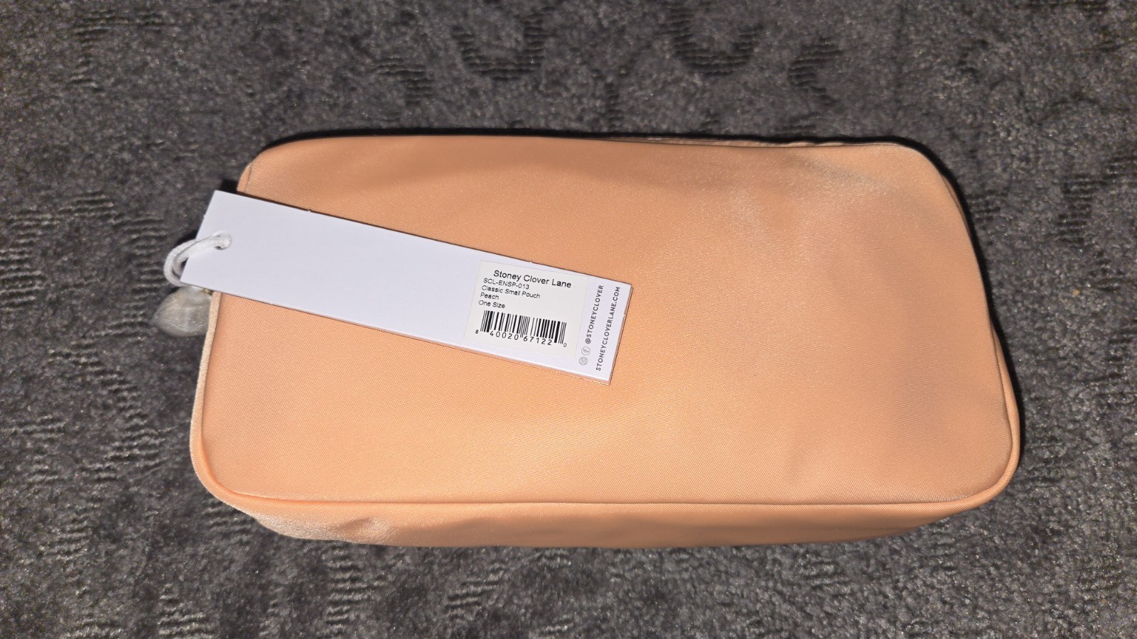 BRAND NEW Stoney Clover Lane Classic Small Pouch Peach One Size