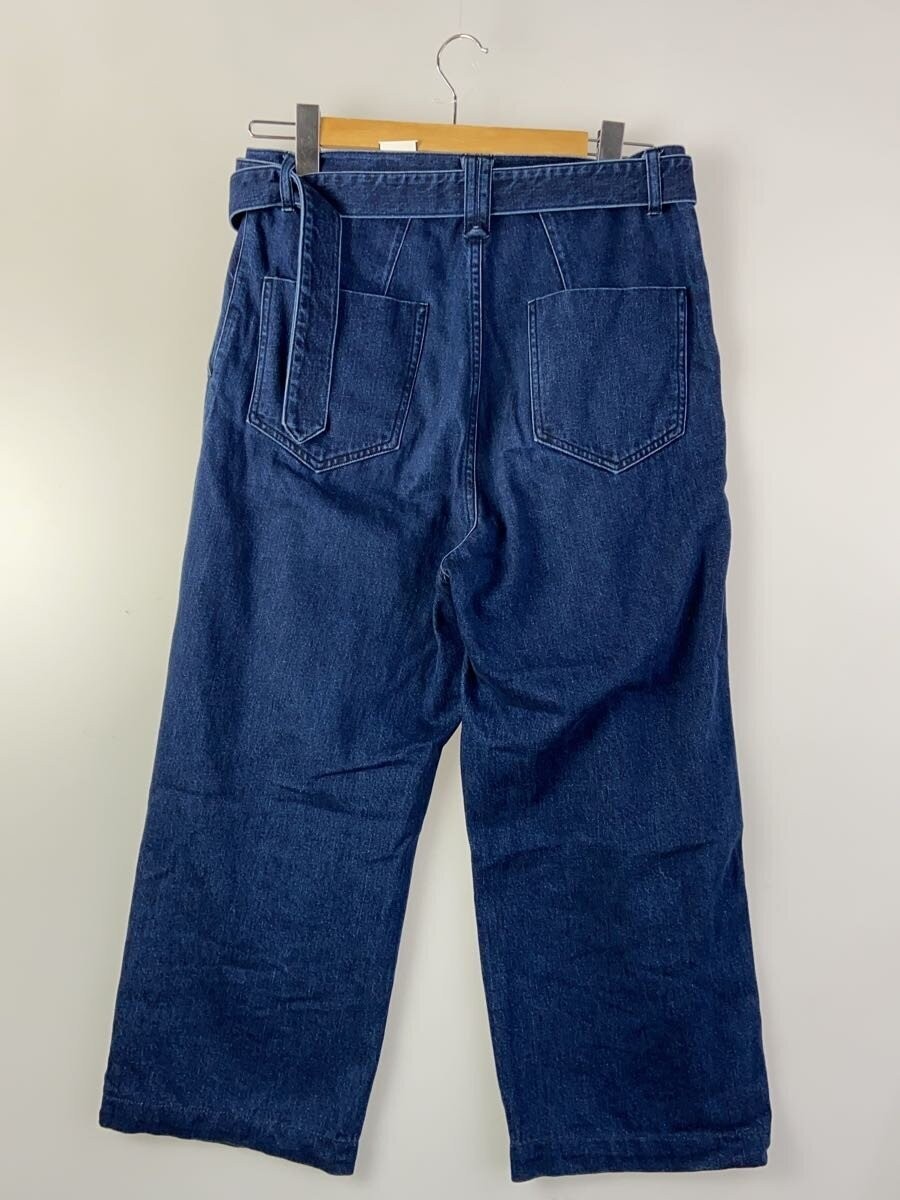 CULLNI Bottoms 2 Cotton IDG Belted 3-Pleat Denim