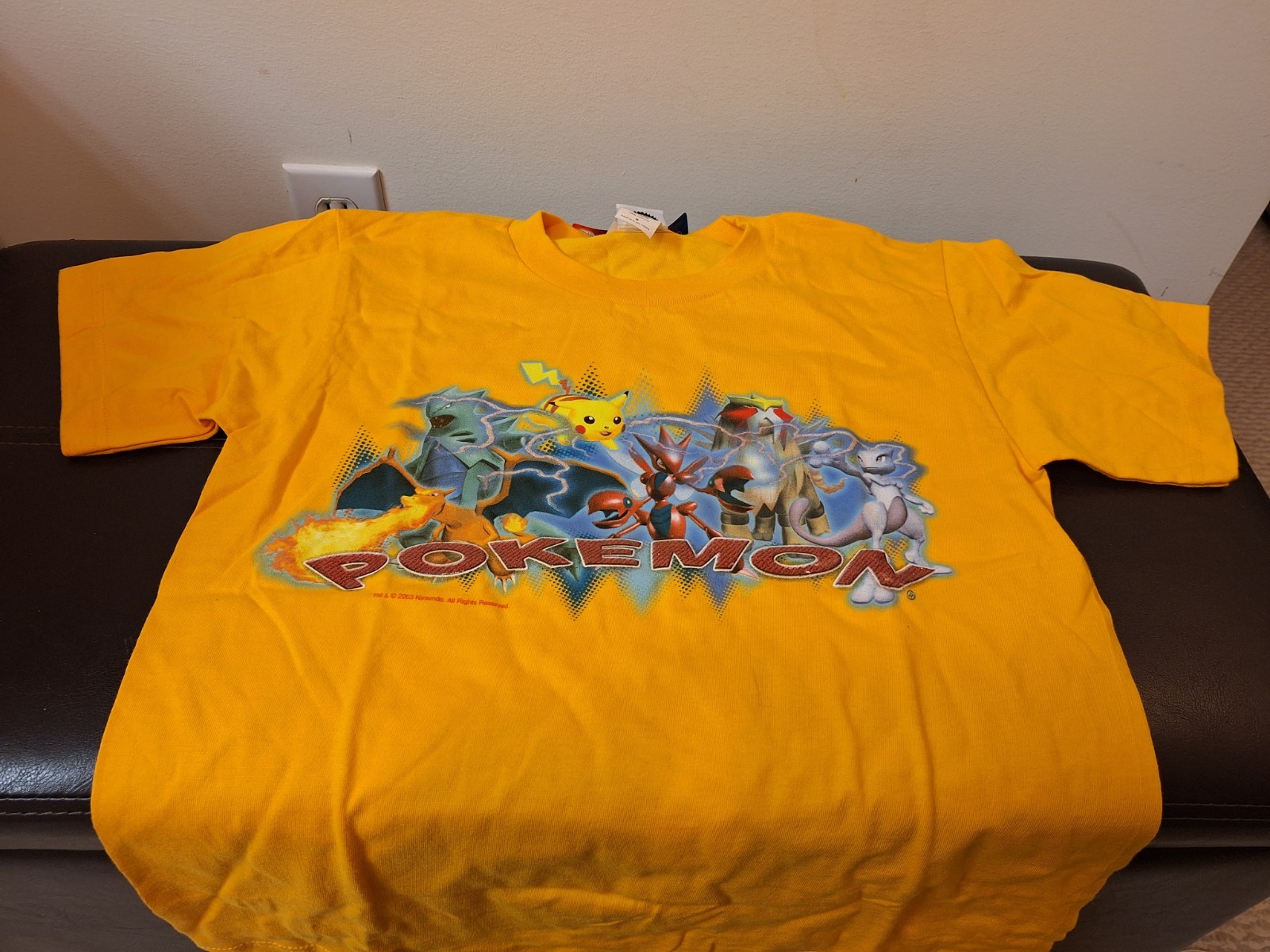 Vintage 2003 Official Nintendo POKEMON SHIRT Size Small Unisex