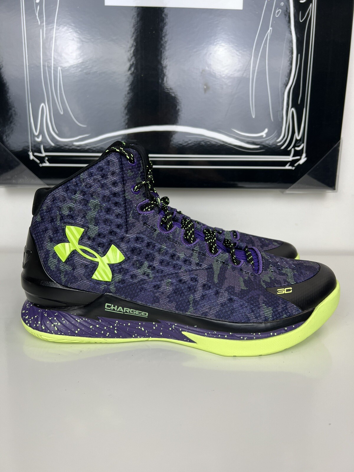 Under Armour Curry 1 “Dark Matter” MVP All Stars 3026049-001 Men’s Sz 8.5 / W 10