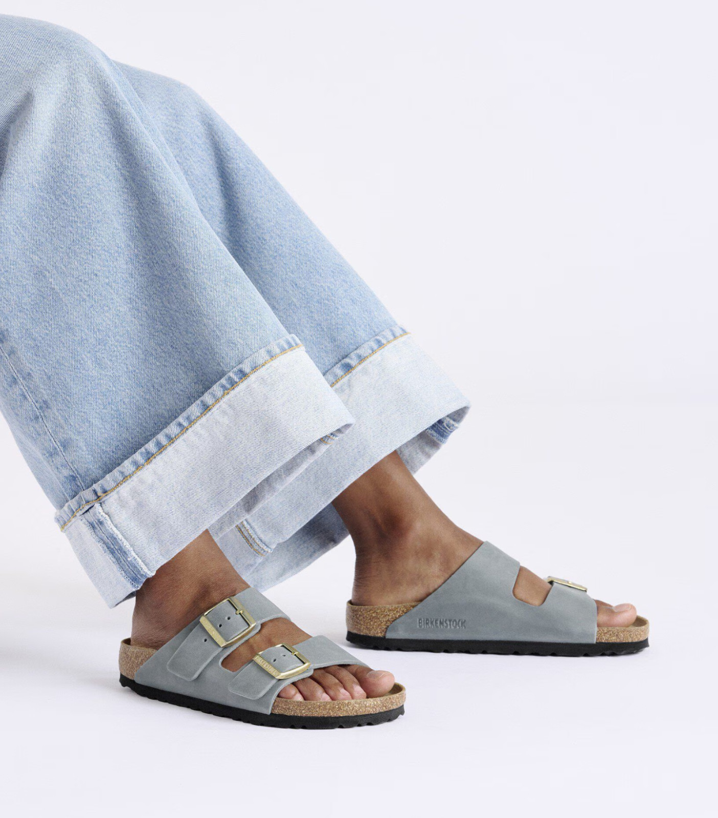*NEW* Unisex BIRKENSTOCK Arizona Oiled Leather Sandal BASALT GRAY (1029197) 👍