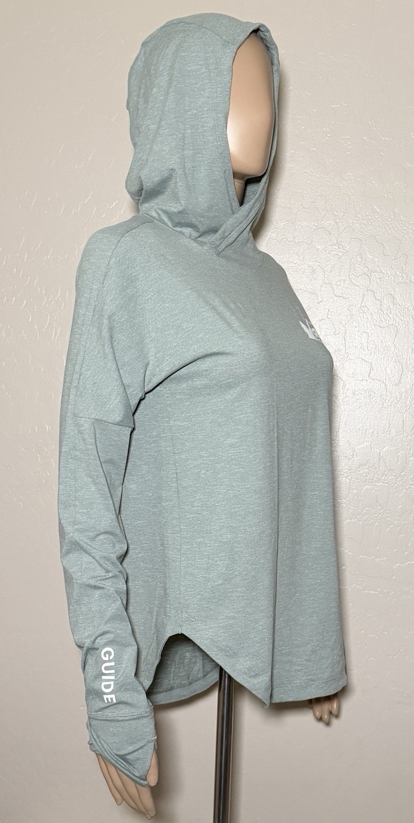 REI Co-op Womens X-Small Sahara Shade Hoodie Sea Olive Green Hike Active Top