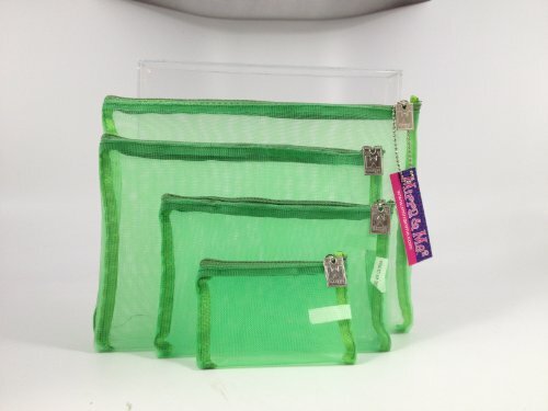 Mirra N Me – 32 Piece Mesh Zipper Bags – Multi Pack 8 Color Assortment