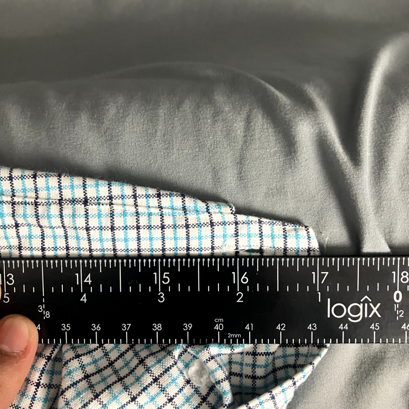 Ralph Lauren Custom Fit Mens L Button Down Long Sleeve Shirt Check Small Pony