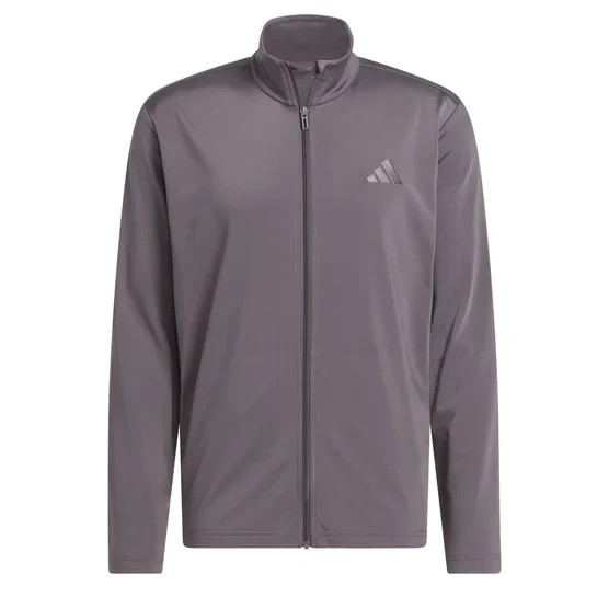NEW Men’s Adidas Tricot Full Zip Track Jacket Gray Size XLarge
