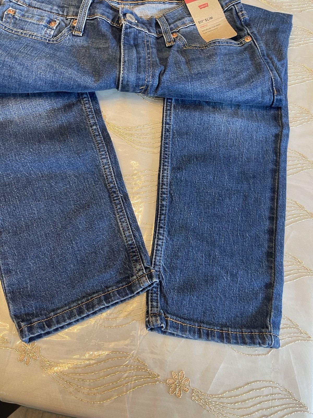 Levi’s Men’s 511 Slim Fit Jeans 30W X 29L Sits Below Waist Slim Throughout