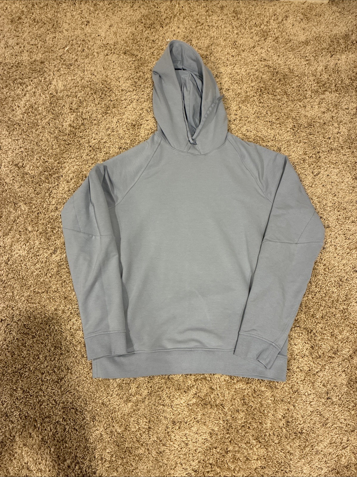 MENS lululemon Smooth Spacer Pullover Hoodie Light Blue Size Medium