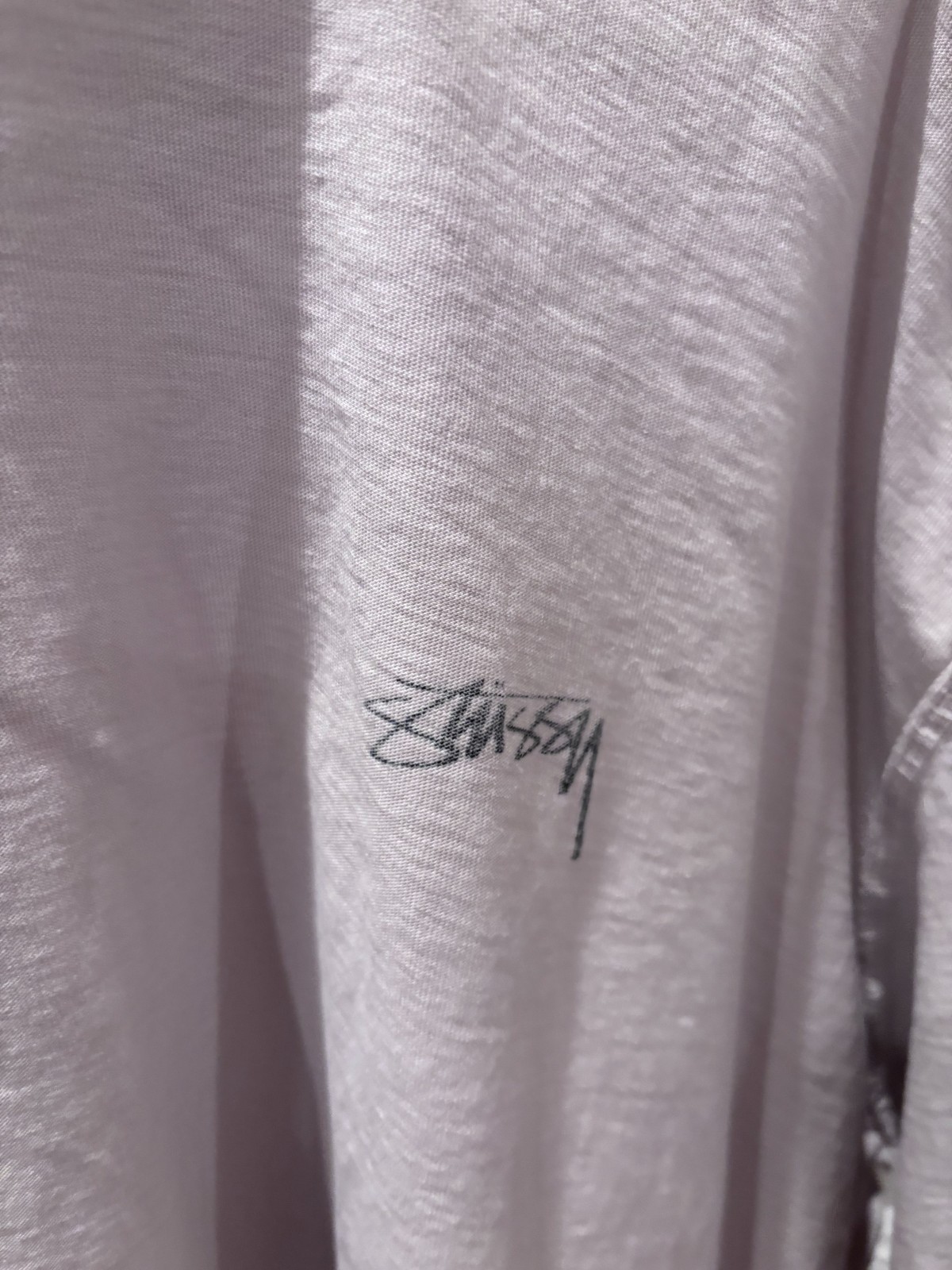 Stussy Lazy Tee Size M In Bone Color T-Shirt