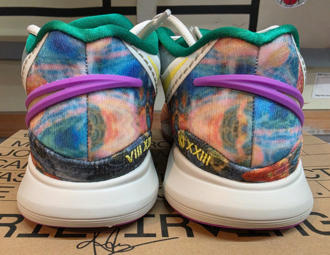 Nike Kyrie 8 – Multi Color DQ3840-001 – Basketball Shoes, Men’s Size 8