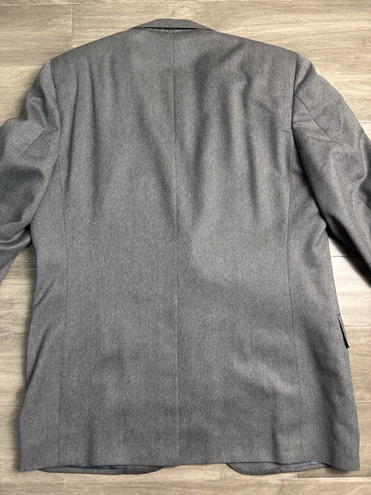 Oxxford Kenilworth Super Worsted 2 Piece Suit Size 42 Gray Pants 34×30