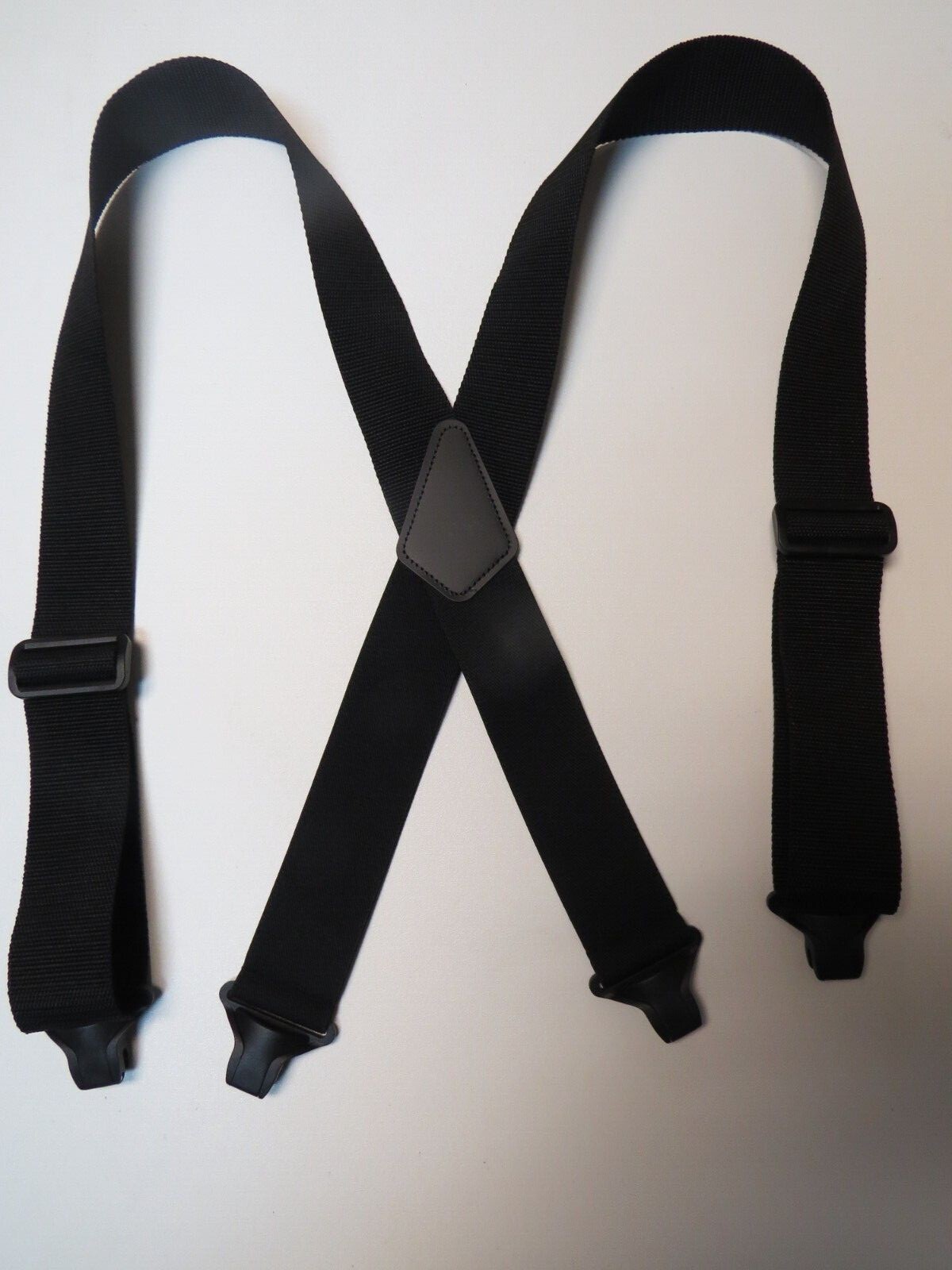 ASST.NON-STRETCH 2″ MENS Suspenders “X” INDUSTRIAL QUALITY Material MADE IN USA