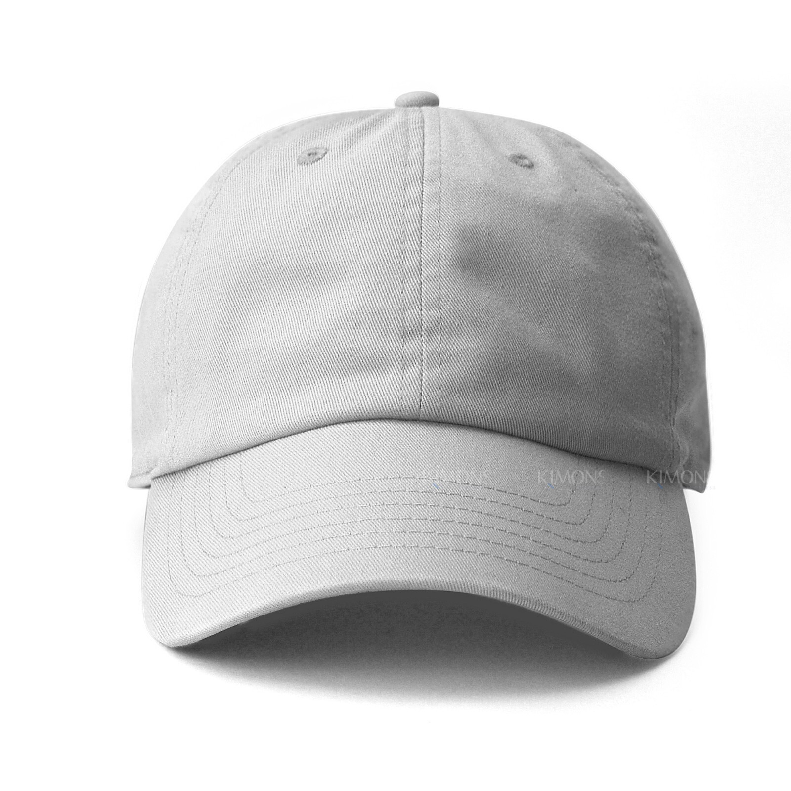 Premium 100% Cotton Baseball Cap Solid Plain Dad Hat Adjustable Mens Womens PC