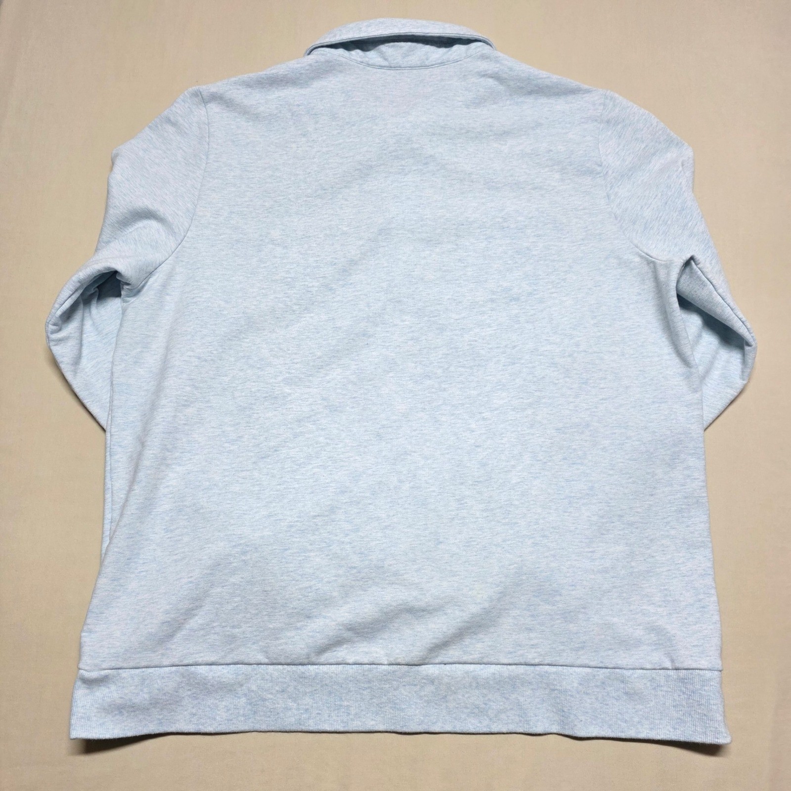 Criquet Men XXL Light Mint Pullover Collared Kangaroo Pocket Casual Sweatshirt