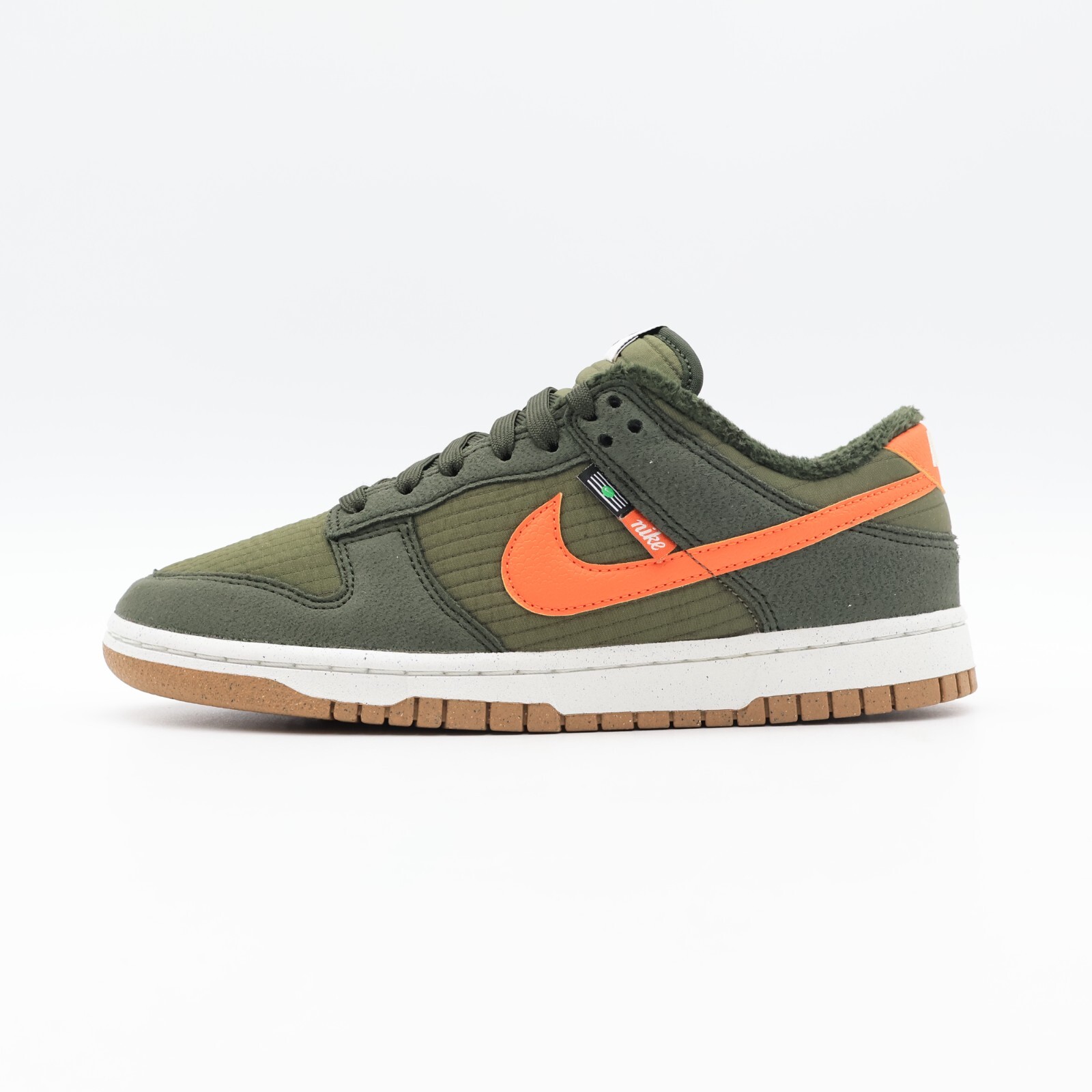 DD3358-300 Nike Dunk Low Retro Toasty Next Nature Sequoia Olive Green (Men’s)